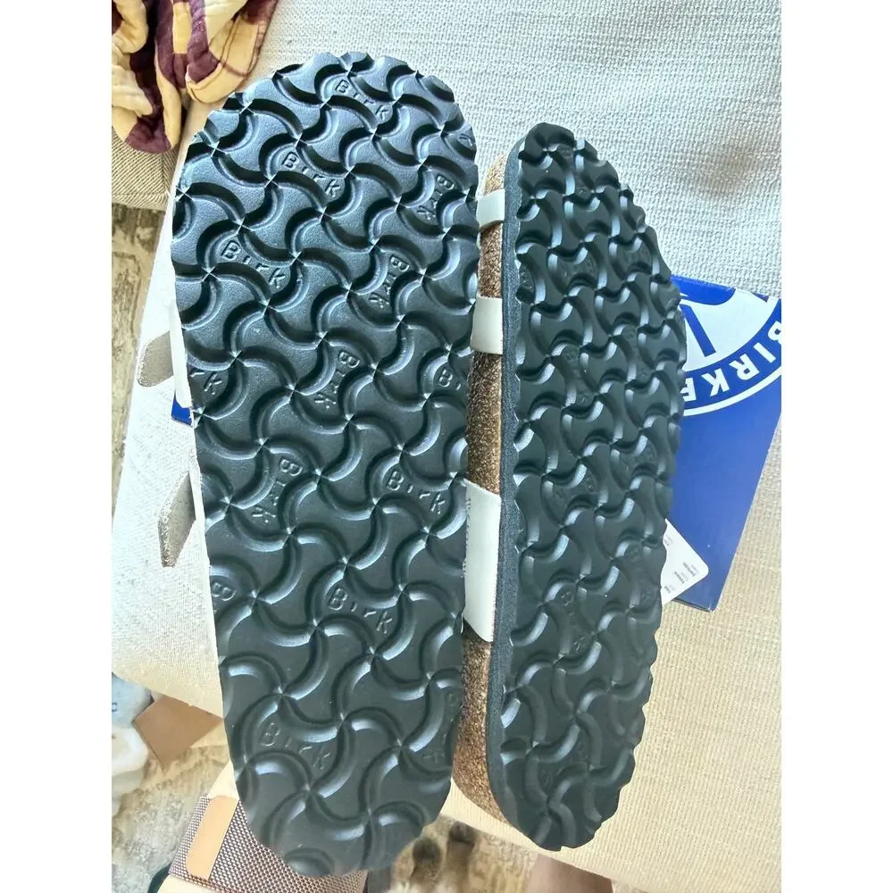 [NWT] Birkenstock Mayari Oyster Sandals US6.5/EU37